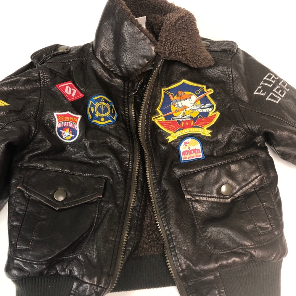 Disney Fire &Rescue Aviator jacket and Hat